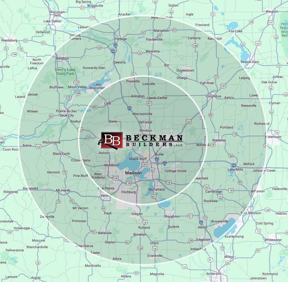 madison area map